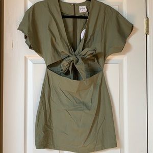 Princess Polly front tie dress